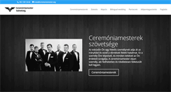 Desktop Screenshot of ceremoniamester.org